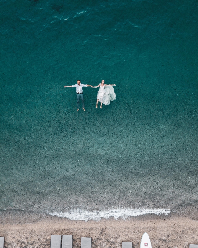 Wedding videographer with drone near me